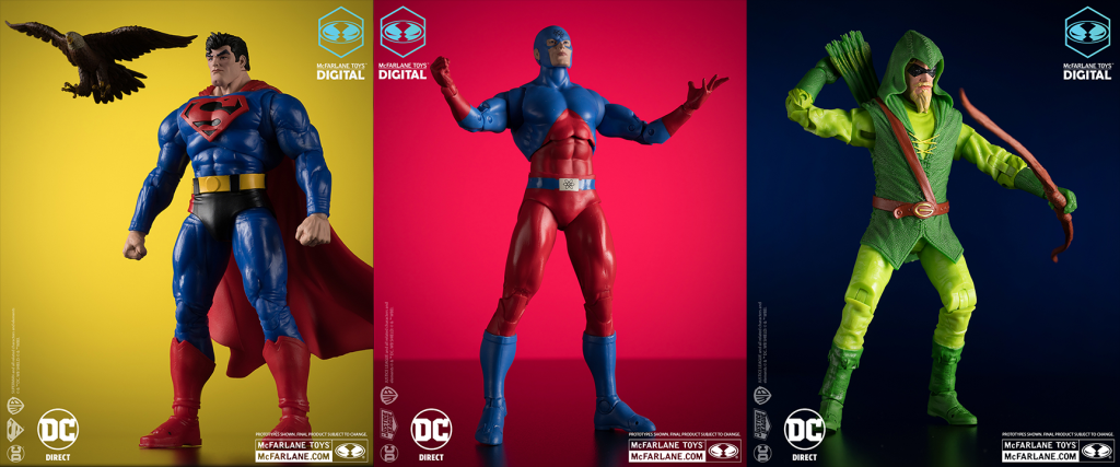 The Atom™, Superman™ & Green Arrow™ Phygitals launch for pre-order on MAY 23rd!